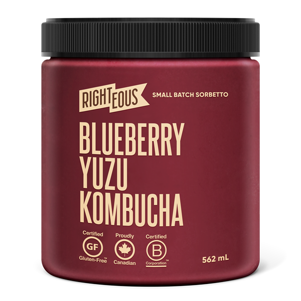 Kombucha Sorbetto - Blueberry Yuzu