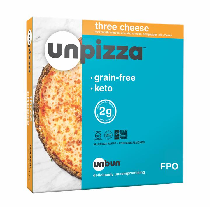 Unpizza Three Cheese Keto Pizza