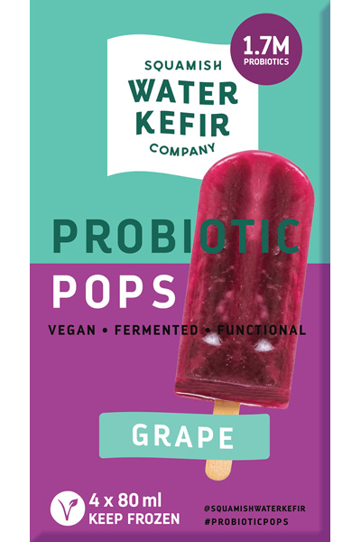 Popsicles - Grape Water Kefir