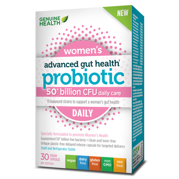 Advanced Gut Health Probiotic Women's Daily - 50 Billion CFU