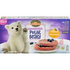 Polar Beary Blueberry Waffles