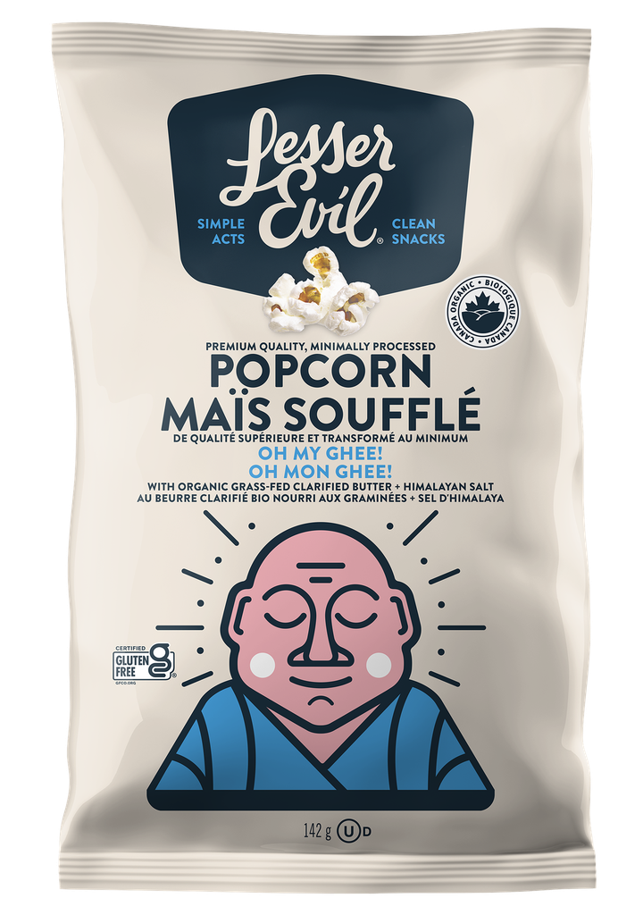 Organic Popcorn - Oh My Ghee