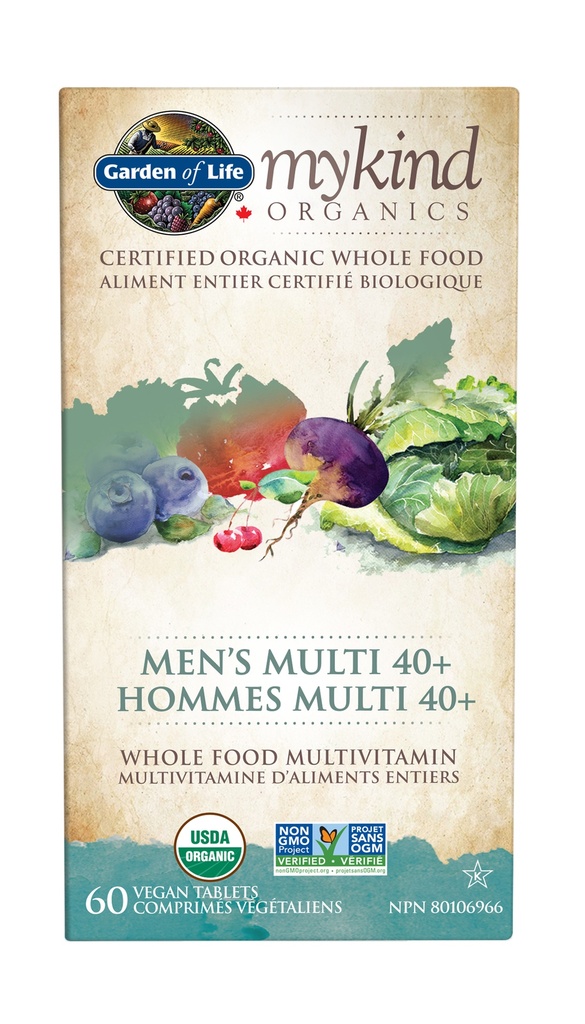 Mykind Organics Mens Multi 40+