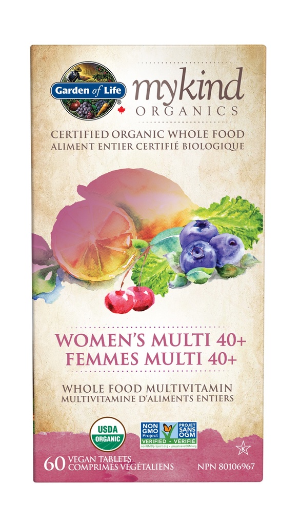 MyKind Organic's Women's Multi 40+