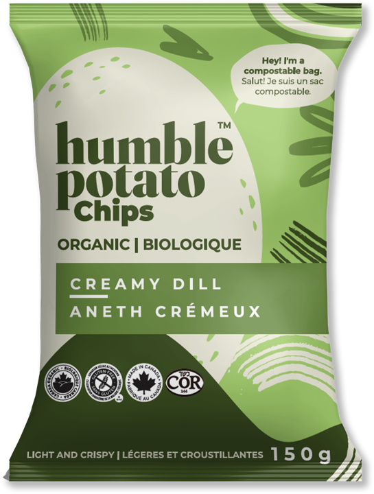 Organic Potato Chips - Creamy Dill