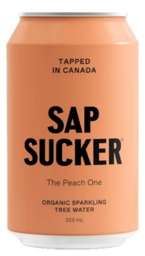 Organic Sparkling Maple Water - Peach