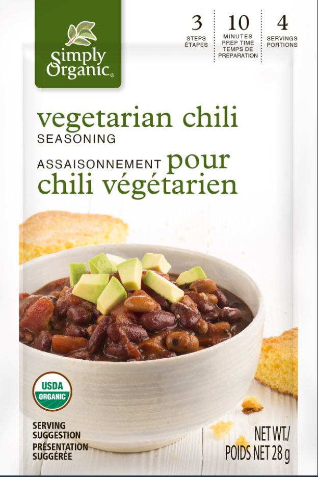Seasoning Mix - Vegetarian Chili