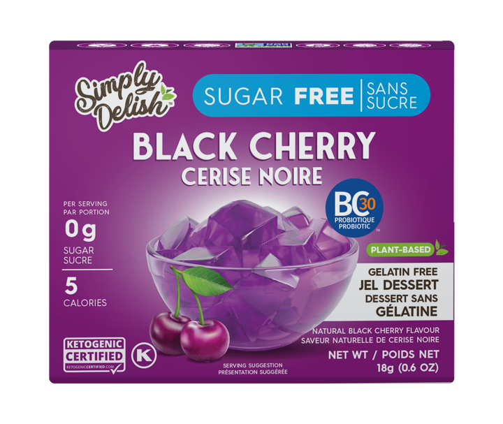 Probiotic Black Cherry Vegan Dessert