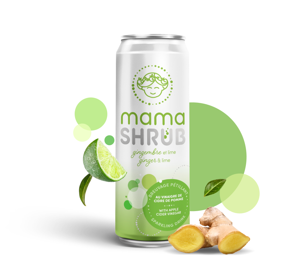 Sparkling Beverage - Ginger &amp; Lime