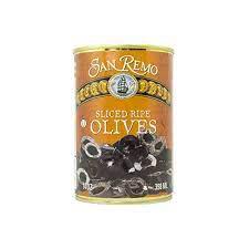 Black Sliced Olives
