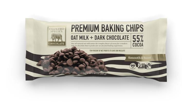 Oat Milk Dark Chocolate Premium Baking Chips