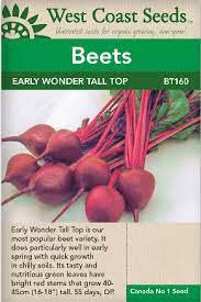 Seeds - Early Wonder Tall Top Beets