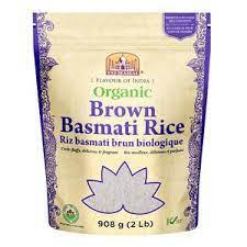 Brown Basmati Rice Org