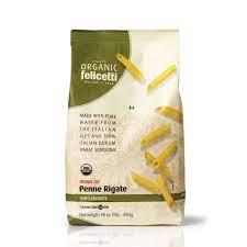 White Rigati Pasta Org