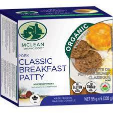 Classic Breakfast Patty - Fresh