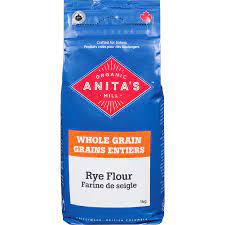 Whole Grain Dark Rye Flour Org