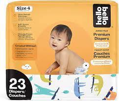 Diapers Size 4