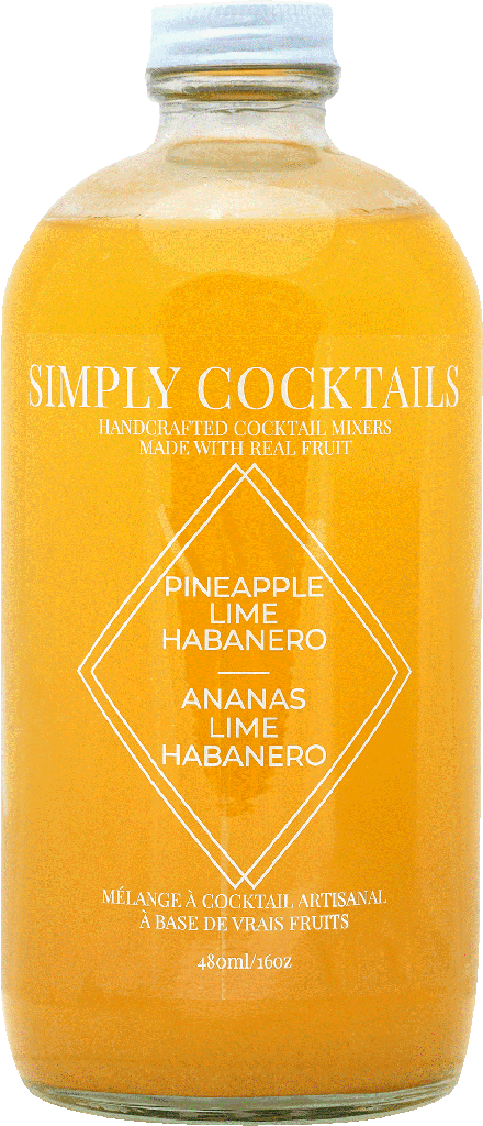 Pineapple Lime Habanero Cocktail Mixer