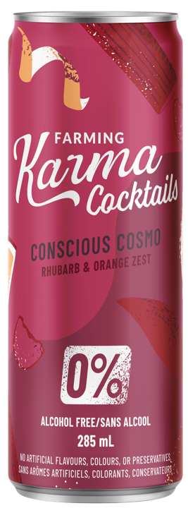 Conscious Cosmo Mocktail