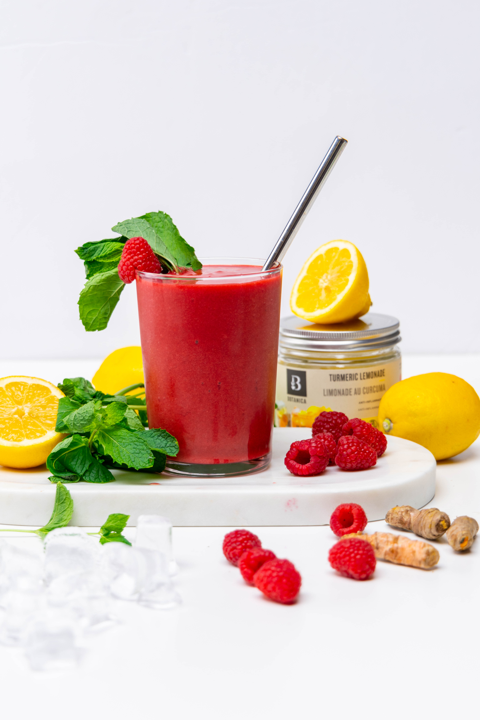 Botanica Frozen Raspberry &amp; Mint Lemonade - 16oz