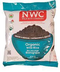 Grade A Medium Organic Wild Rice
