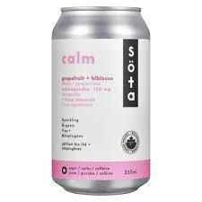 Tea Sparkling Calm Hibiscus Grapefruit