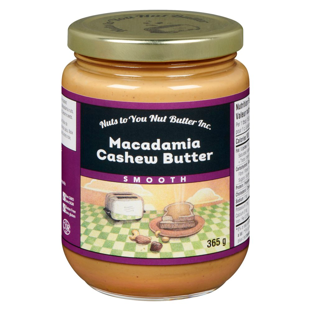 Macadamia Cashew Butter