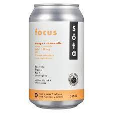 Focus Orange Chamomile Sparkling Tea