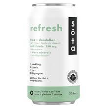 Refresh Lime Dandelion Sparkling Tea