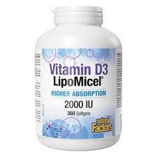 LipoMicel Vit D 2000IU 