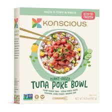 Plant-Based Tuna Poke Bowl Tuna