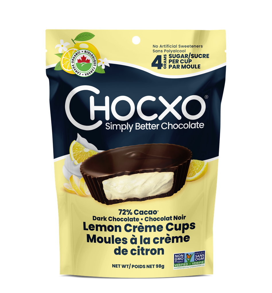 Lemon Creme Cup - 72% Dark Chocolate