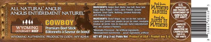 Cowboy Premium Angus Beef Stick