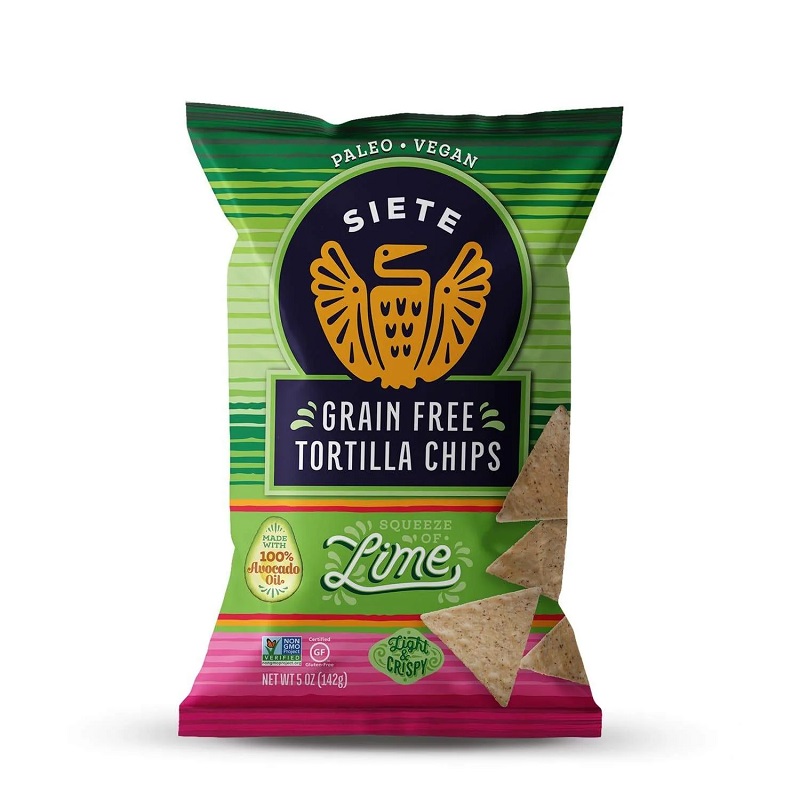 Grain Free Tortilla Chips Lime