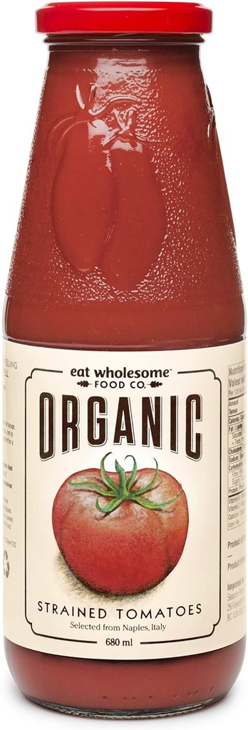 Organic Strained Tomatoes Passata