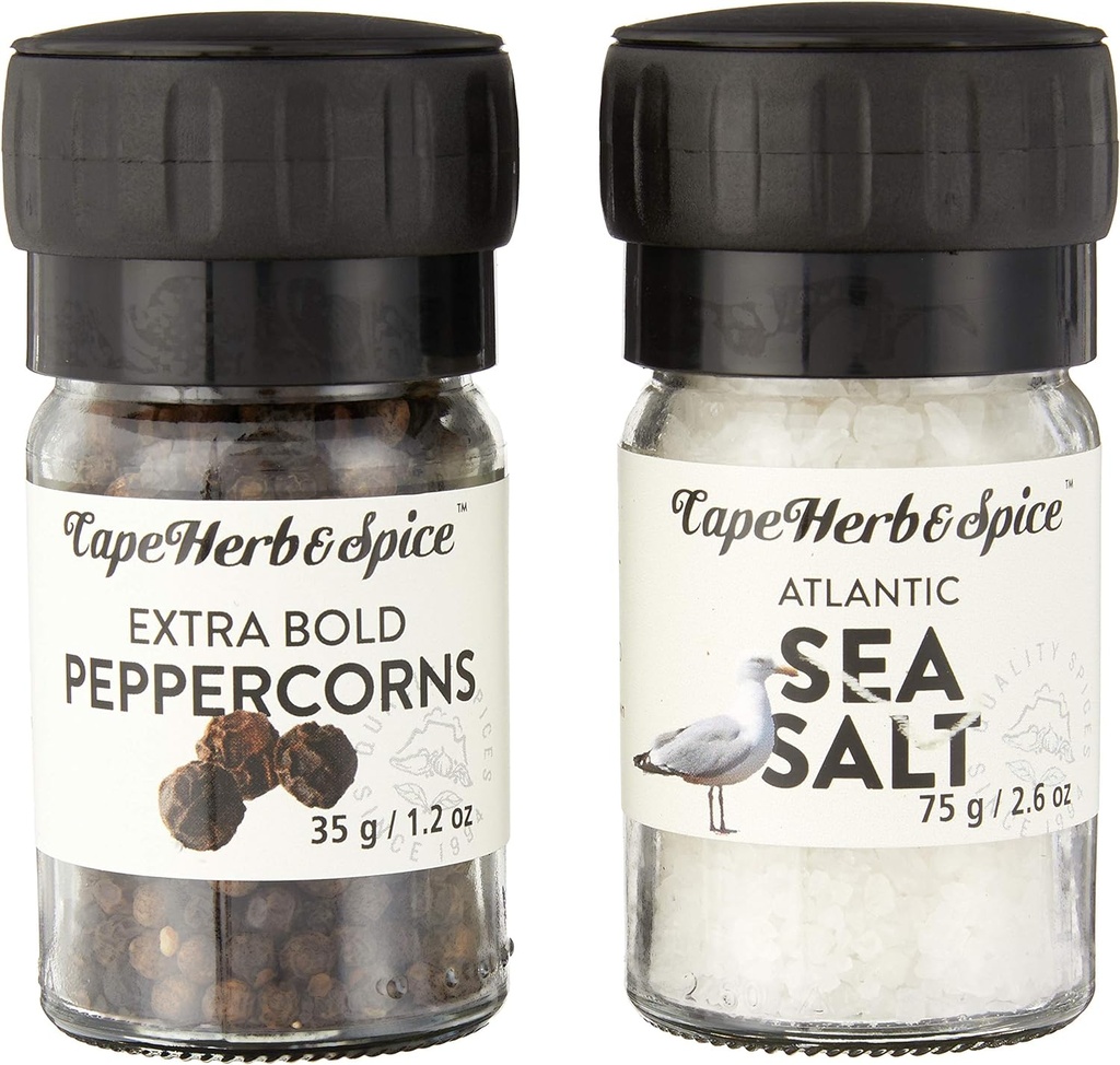 Salt and Pepper Grinder Combo