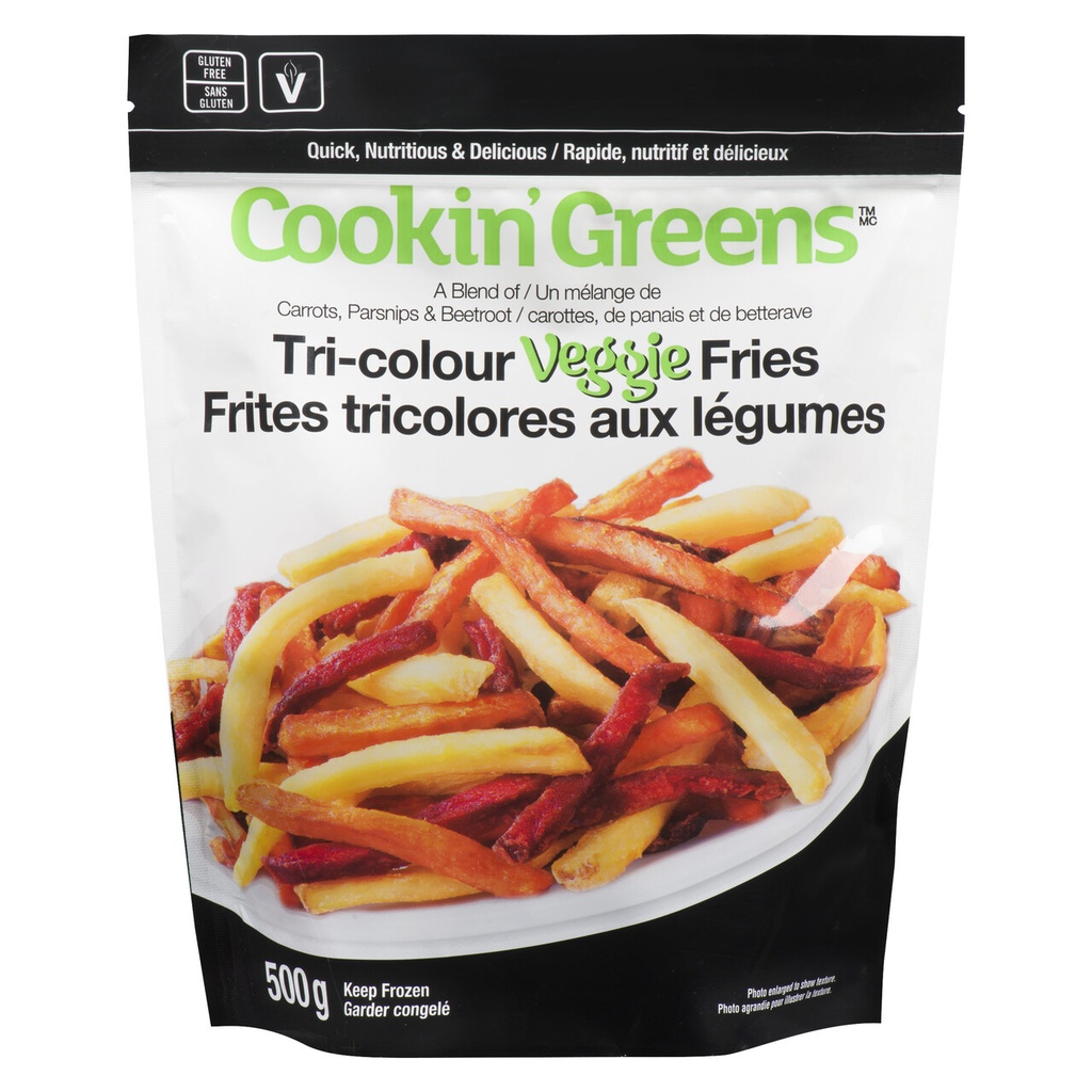 Tri-Colour Veggie Fries