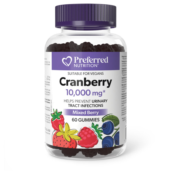 Cranberry 10,000mg Vegan Gummies