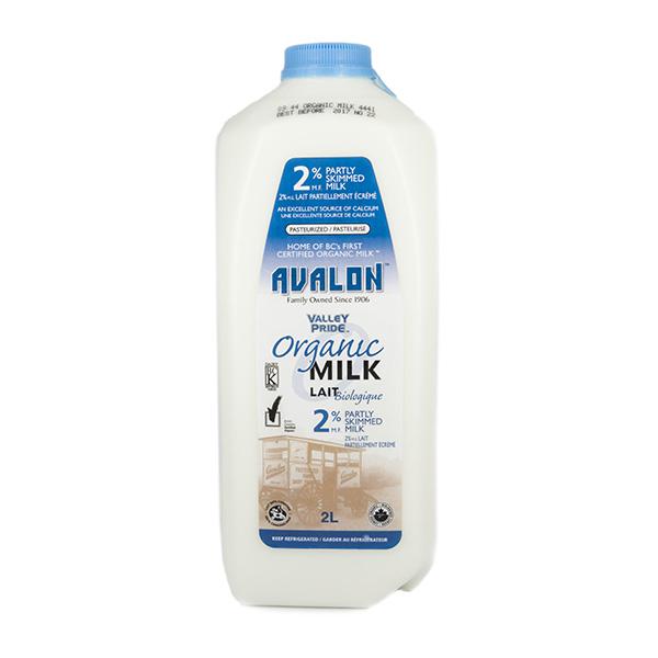 Organic Milk 2% Partly Skimmed Milk
