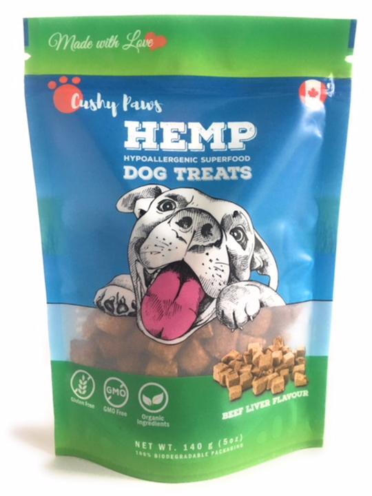 Hemp Dog Treats - Beef Liver