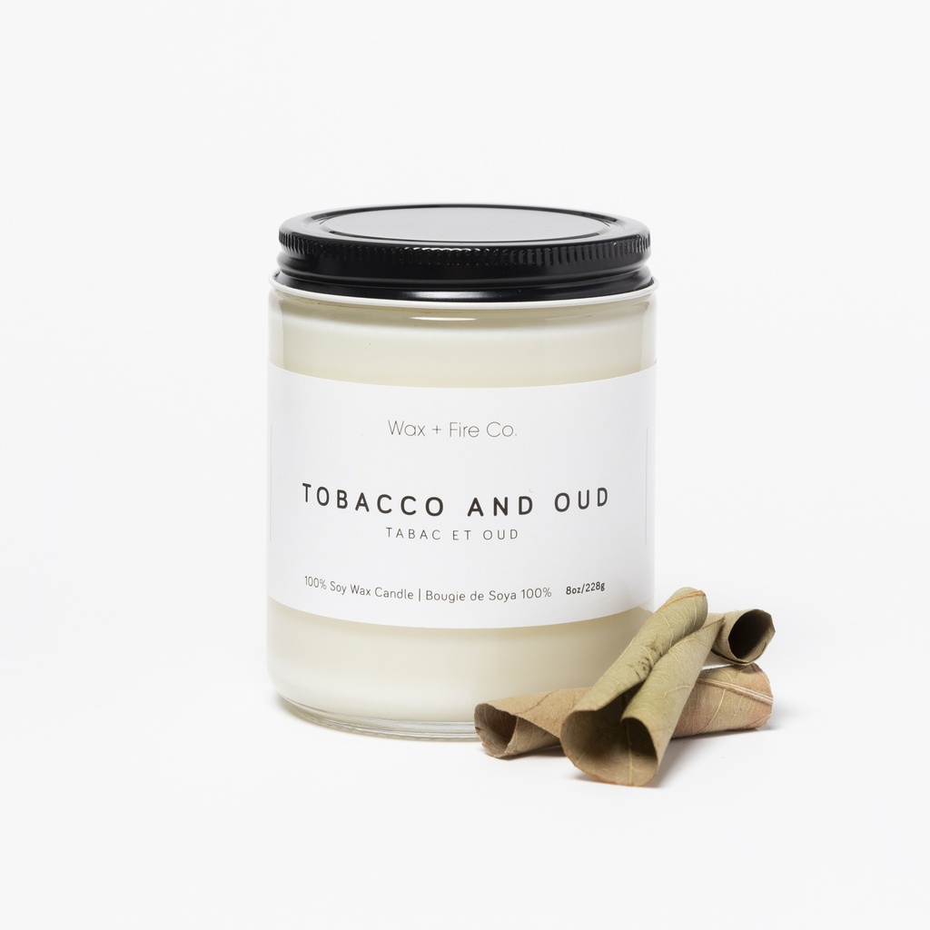 Tobacco and Oud Soy Candle