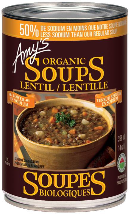 Soups - Lentil Low Sodium
