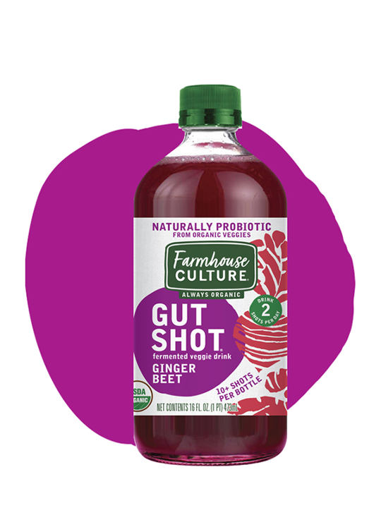 Ginger Beet Gut Shots