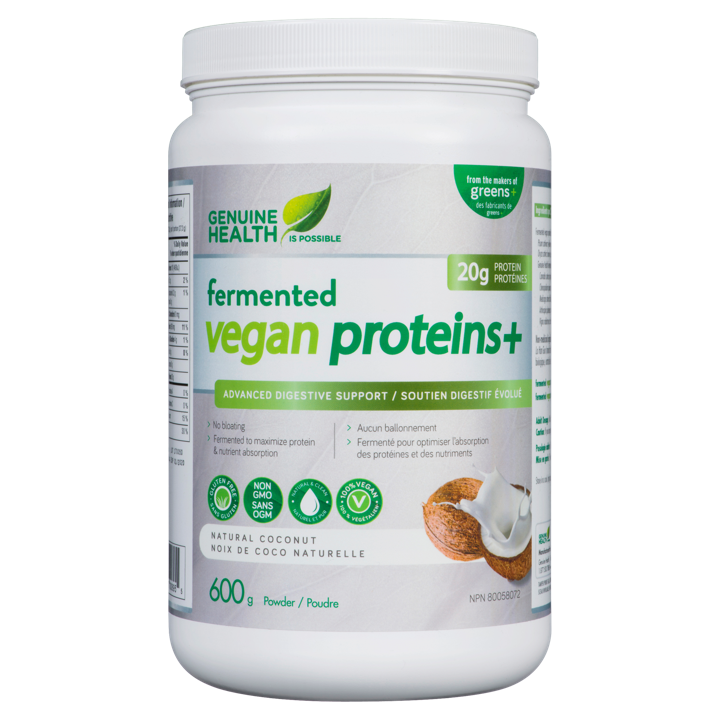 Fermented Vegan Proteins+ - Natural Coconut