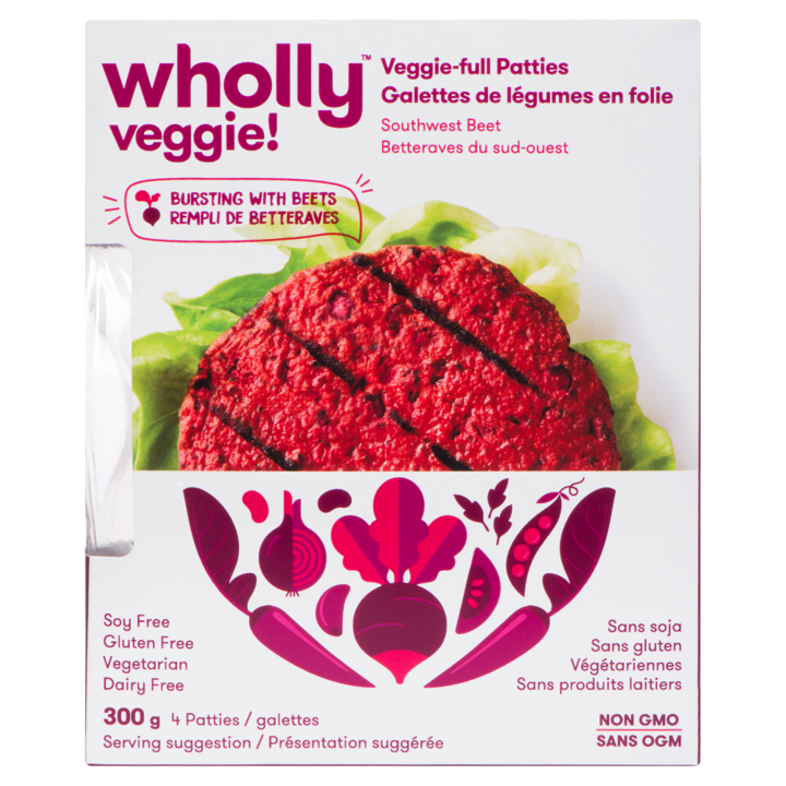 Veggie Patties - Southwest Beet