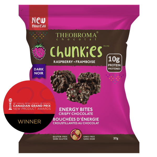Chocolate Chunkies - 60% Dark Chocolate Raspberry
