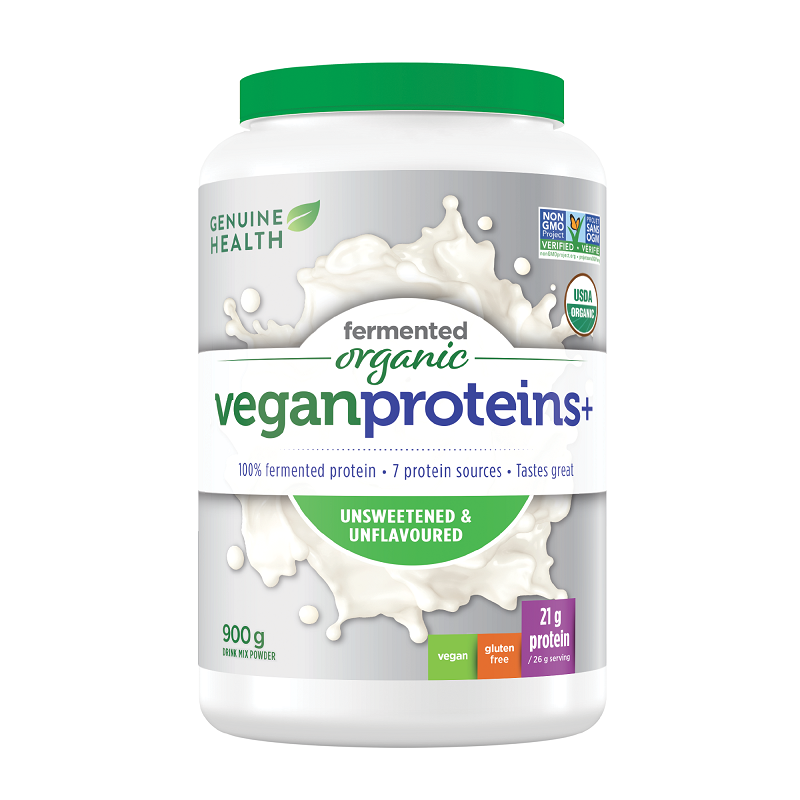 Vegan Proteins - Unsweetened Fermented Organic 